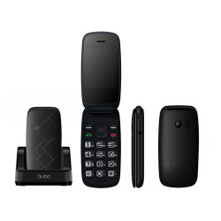 QUBO NEO2 2.4" WITH BASE CHARGER DUAL SIM BLACK